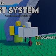 FREE TO USE Quest System Roblox Studio