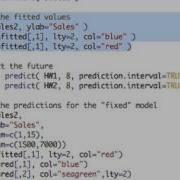 Forecasting In R Smoothing Methods Part II