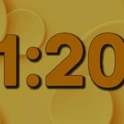 1 Minute 20 Seconds Countdown Timer With Soundeffect