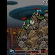 Worms 2008 A Space Oddity Java ME Playthrough