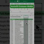 EXCEL Just Got Easier With This Auto Fit Column Width Shortcut