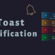 How To Make Toast Notification Using Html Css And Javascript