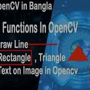 How Draw Line Rectangle Circle Triangle And Write Text In OpenCV