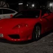 Ferrari 360 Spider Accelerating