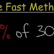 How To Find The Percent Of A Number Fast