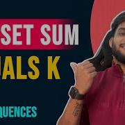 DP 14 Subset Sum Equals To Target Identify DP On Subsequences And Ways To Solve Them