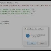 Python Program To Enter Marks Of Three Subjects And Display The Total Avg And Class