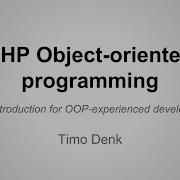 PHP 5 OOP Tutorial For Developers