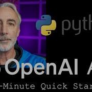 OpenAI API Python 1 Minute Quick Start