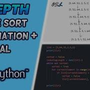 COMPLETE Bubble Sort Algorithm Tutorial In Depth Whiteboard Explanation Python Coding Basics