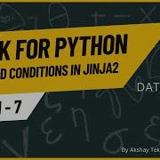 Loops And Conditions In Jinja2 Flask For Python Data To Info
