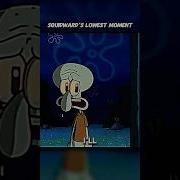 Squidward S Lowest Moment Spongebob Cartoon Nickelodeon Nostalgia Emotional