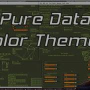 Цветовые темы Pure Data