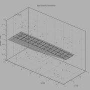 VIBRATIONS OF A FLYING WING AT 52 OF FLUTTER VELOCITY