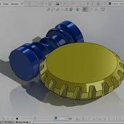 Double Enveloping Worm Globoid Worm Gear In SolidWorks Черв ячна глобоїдна передача в солідворкс