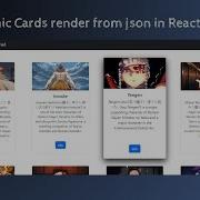 Cards With React Bootstrap And JSON Use Images Links From Array Of Objects