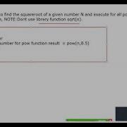 Square Root Of A Number Without Using Sqrt Library Function In C Program