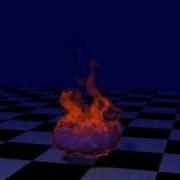 Freezing Flame Phoenix FD Fluid Simulation