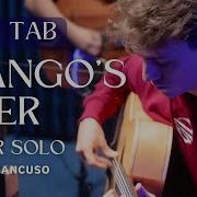 Matteo Mancuso Django S Tiger Guitar Solo TAB Transcription