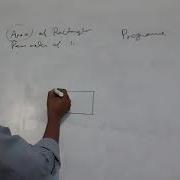 Area Of Rectangle Perimeter Program Flowchart Algorithm