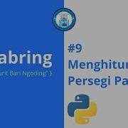 Ngabring Coding Challenge 30 Days 09 Menghitung Persegi Panjang Pake Python