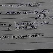 Sparse Matrices Arrays Linked List Representation Data Structures