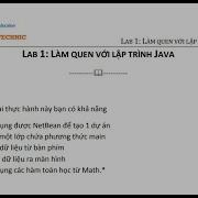 Lab1 Java1 Cao Đẳng FPT Polytechnic