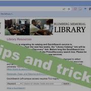 TLU Library Orientation For Nursing Students