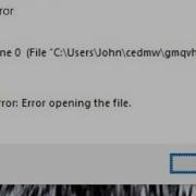 M Windows Errror AutoIt Error Fixed Windows 10 11 Virus