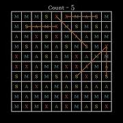Advent Of Code Day 4 Visualization Version 1