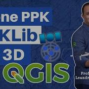 Visualização 3D No QGIS Trajetória De Drone Com PPK Modo Relativo Cinemático No RTKLib