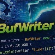 Rust BufWriter Explained Why Buffered Writing Is Much Faster