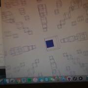 Processing Music Visualizer Cubefield