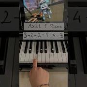 Axel F Beverly Hills Cop Easy Piano Tutorial Piano Pianotutorial Shorts Axelf Crazyfrog