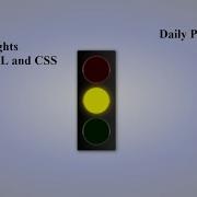 Traffic Lights With HTML And CSS CSS Animation