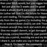 Kendrick Lamar Ignorance Is Bliss ON SCREEN LYRICS