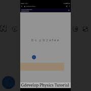 Gdevelop Physics Basics 1 Shorts