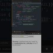 Validate Email In PHP Using Filter Var Quick Email Validation Phpdeveloper Php Coding