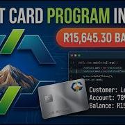 Java Credit Card Program In Minutes