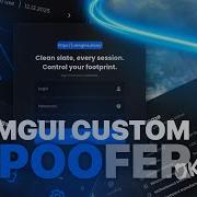 IMGUI CUSTOM SPOOFER Modern UI DirectX 11
