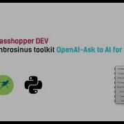 Ask To OpenAI For Tips Inside Grasshopper With Python COMPLETION Mode Grasshopper DEV