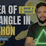Python Basics Calculate Area Of Triangle Step By Step Explanation Hindi