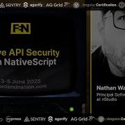 Frontend Nation 2025 Native API Security With NativeScript By Nathan Walker