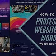 Как создать профессиональный премиум сайт на WordPress с использованием бесплатной темы