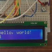 Printing Helloworld To LCD Using Arduino