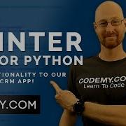 Add Functionality To Treeview CRM App Python Tkinter GUI Tutorial 173
