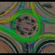 Roundabout Traffic Analysis Using Drone Video And Computer Vision Speed Heatmap