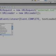 71 Flash AS3 Loading External Text