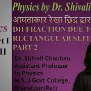 Diffraction Due To Rectangular Slit Part II