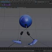 Double Bounce Animation Cycle Maya